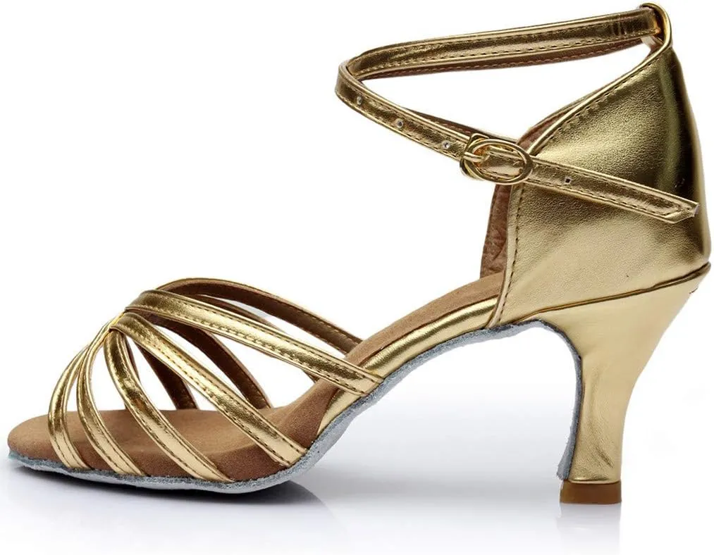 Strap Sandals for Women Size 11 Fashion Latin Dancing Shoes Women Ballroom Dance Sandals Prom Women's Sandals
