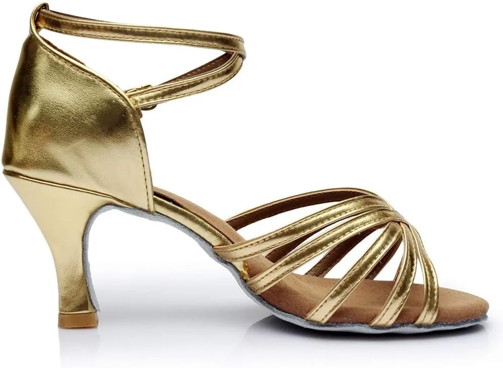 Strap Sandals for Women Size 11 Fashion Latin Dancing Shoes Women Ballroom Dance Sandals Prom Women's Sandals