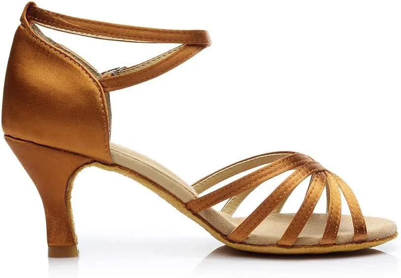 Strap Sandals for Women Size 11 Fashion Latin Dancing Shoes Women Ballroom Dance Sandals Prom Women's Sandals