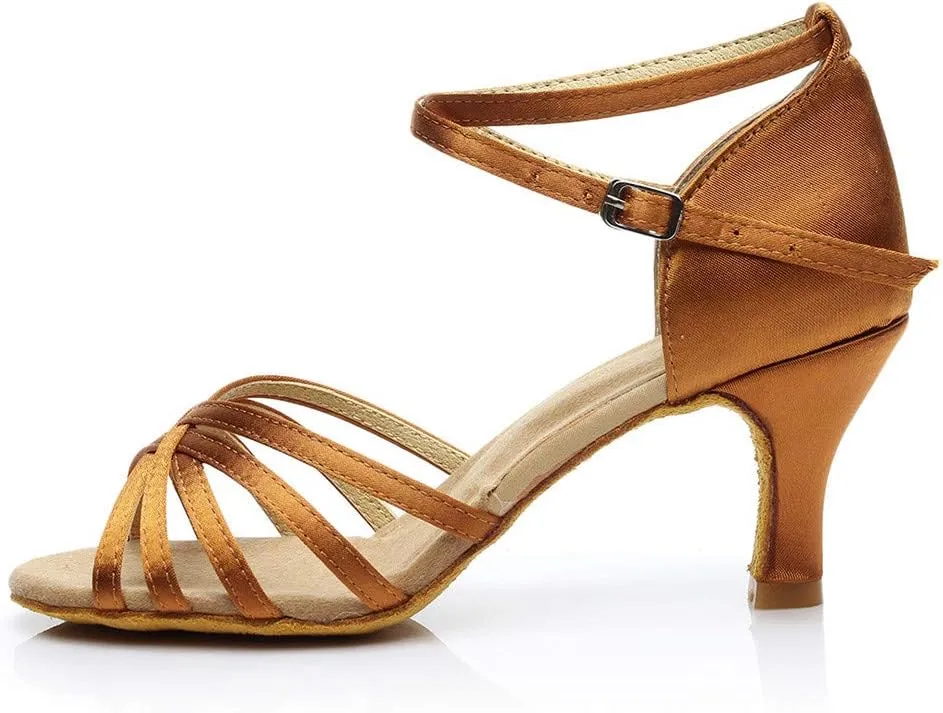 Strap Sandals for Women Size 11 Fashion Latin Dancing Shoes Women Ballroom Dance Sandals Prom Women's Sandals