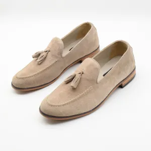 SUEDE TASSEL LOAFERS