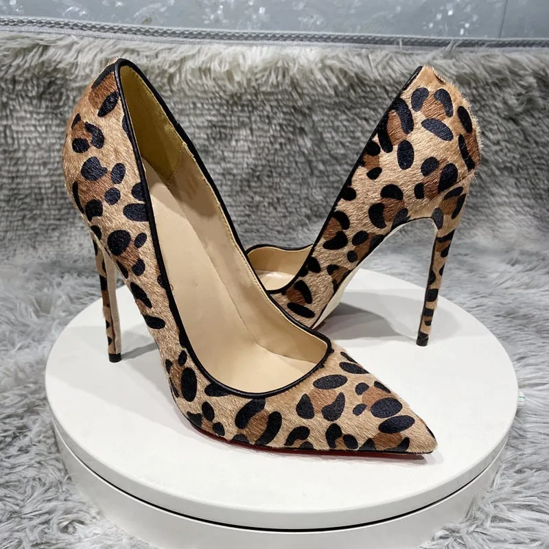 TEEK - Hair Splotch Green Pumps