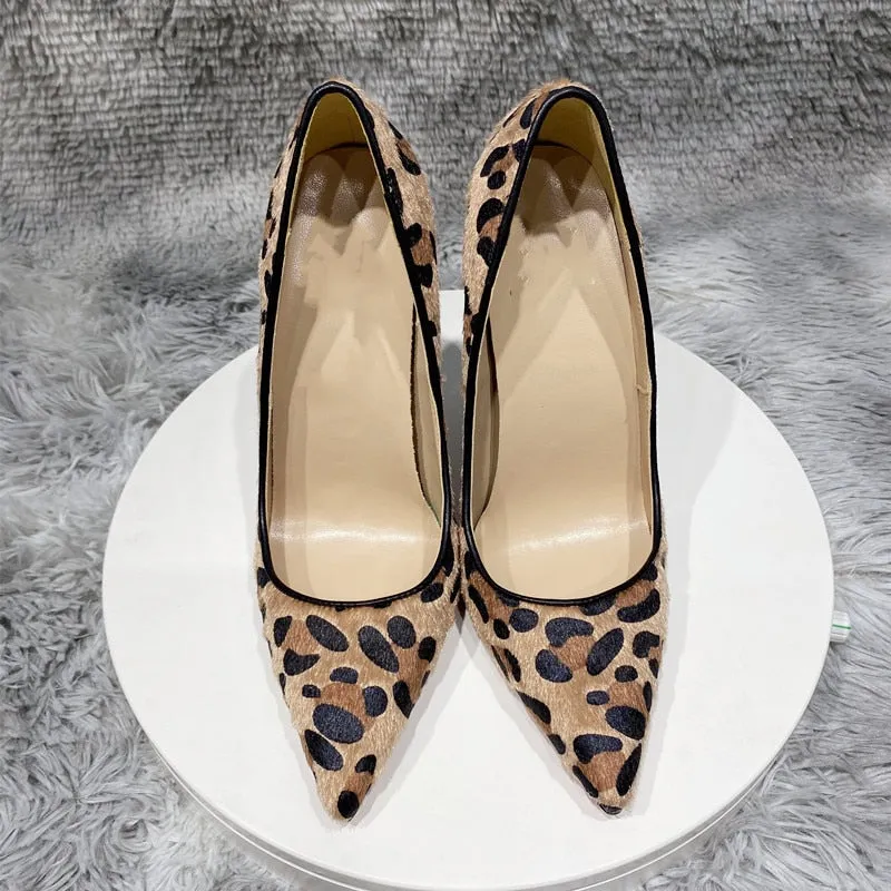 TEEK - Hair Splotch Green Pumps