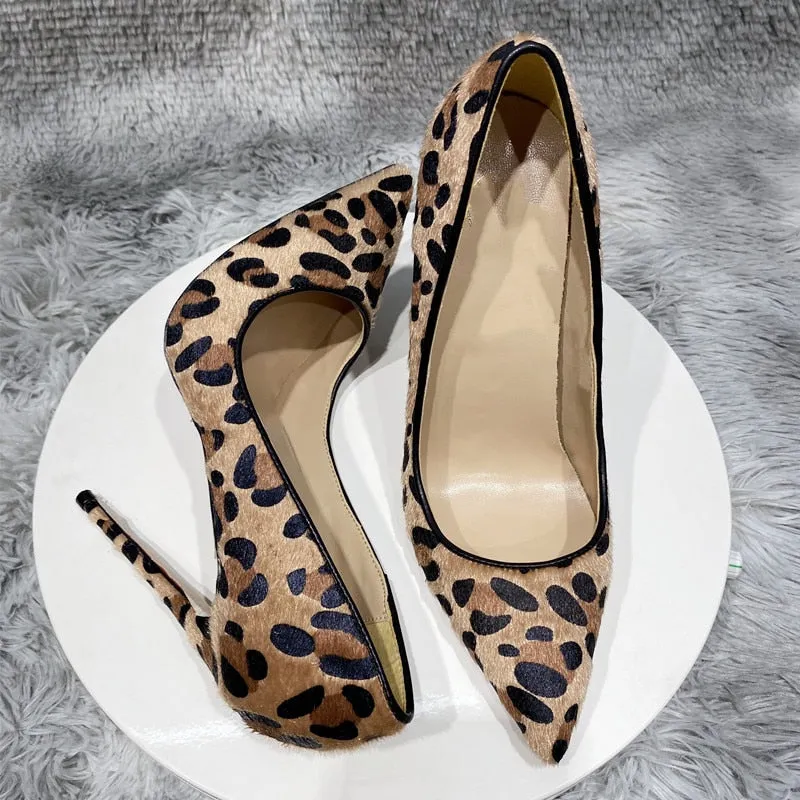 TEEK - Hair Splotch Green Pumps