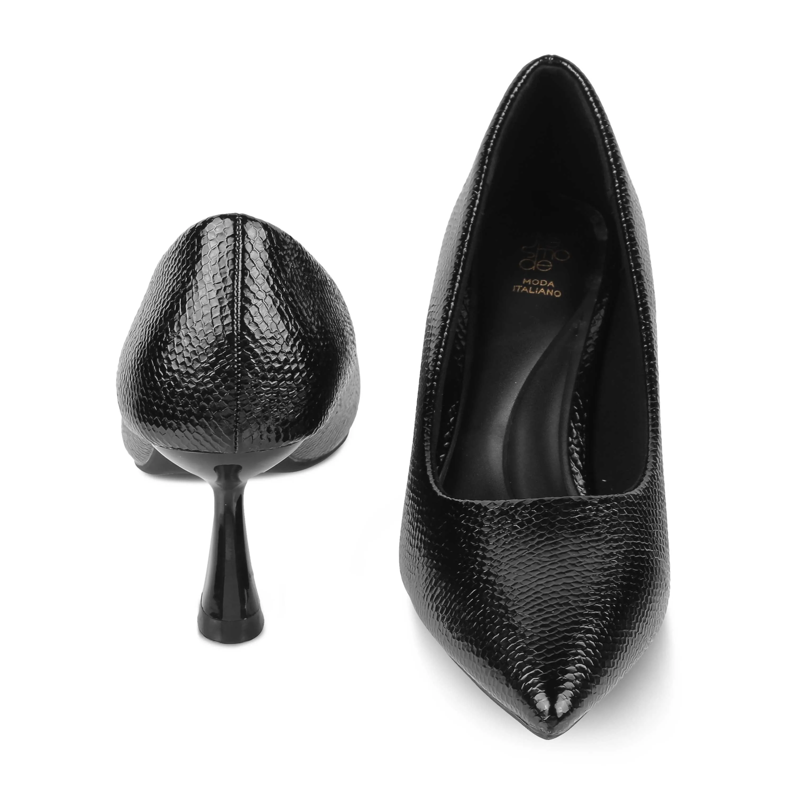 Tresmode Dussel Black Women's Dress Pumps