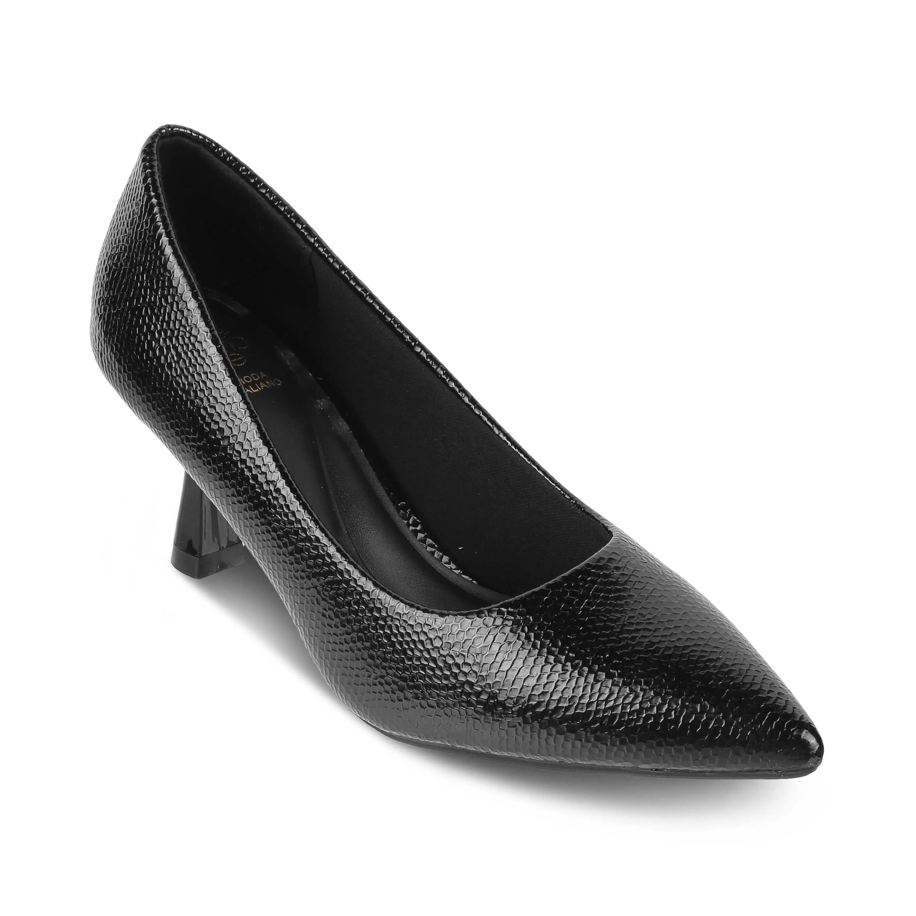Tresmode Dussel Black Women's Dress Pumps
