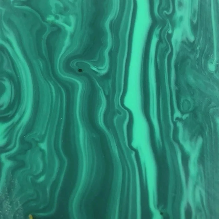 TruStone- Banded Malachite - 1.5" x 5.25" - 1 Piece