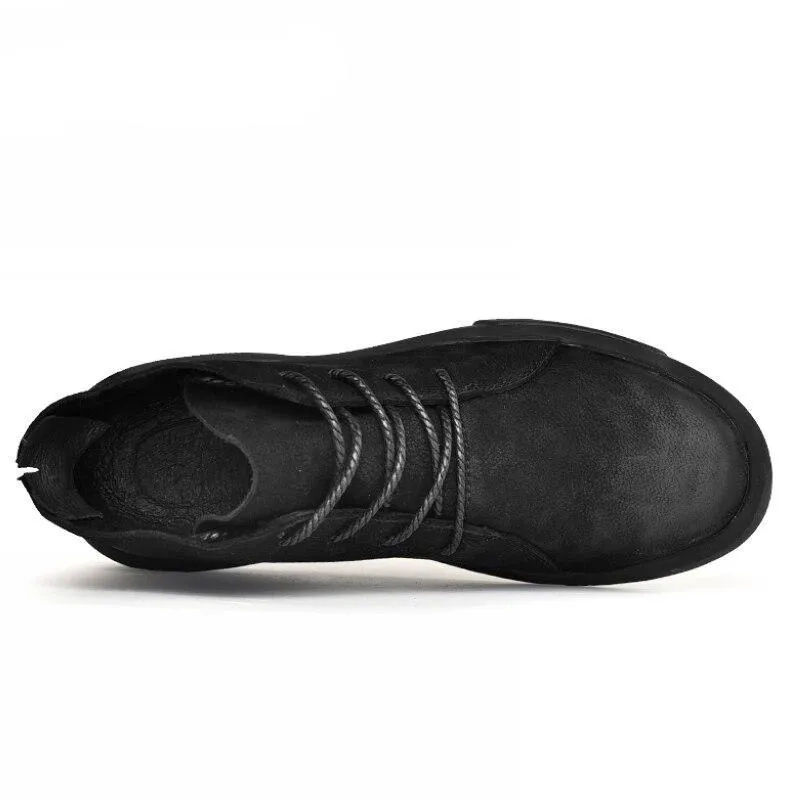 West Louis British Style Low Leather Low Boots