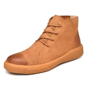 West Louis British Style Low Leather Low Boots