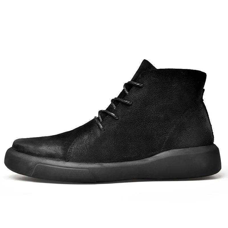 West Louis British Style Low Leather Low Boots