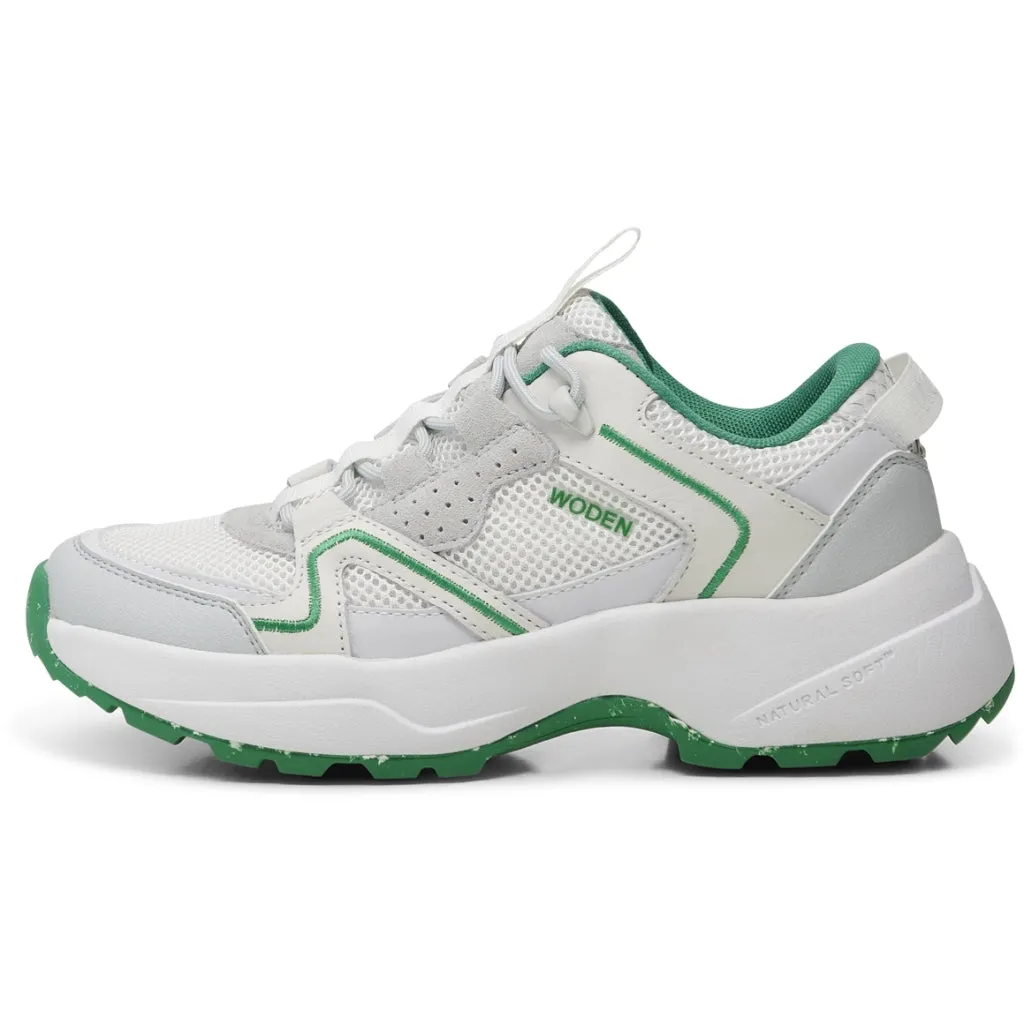 White Sif Reflective Trainers