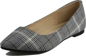 Women's Ballet Flats Pointed Toe Classic Slip On Loafer Shoes Suede/Patent Summer Wedding Shoes