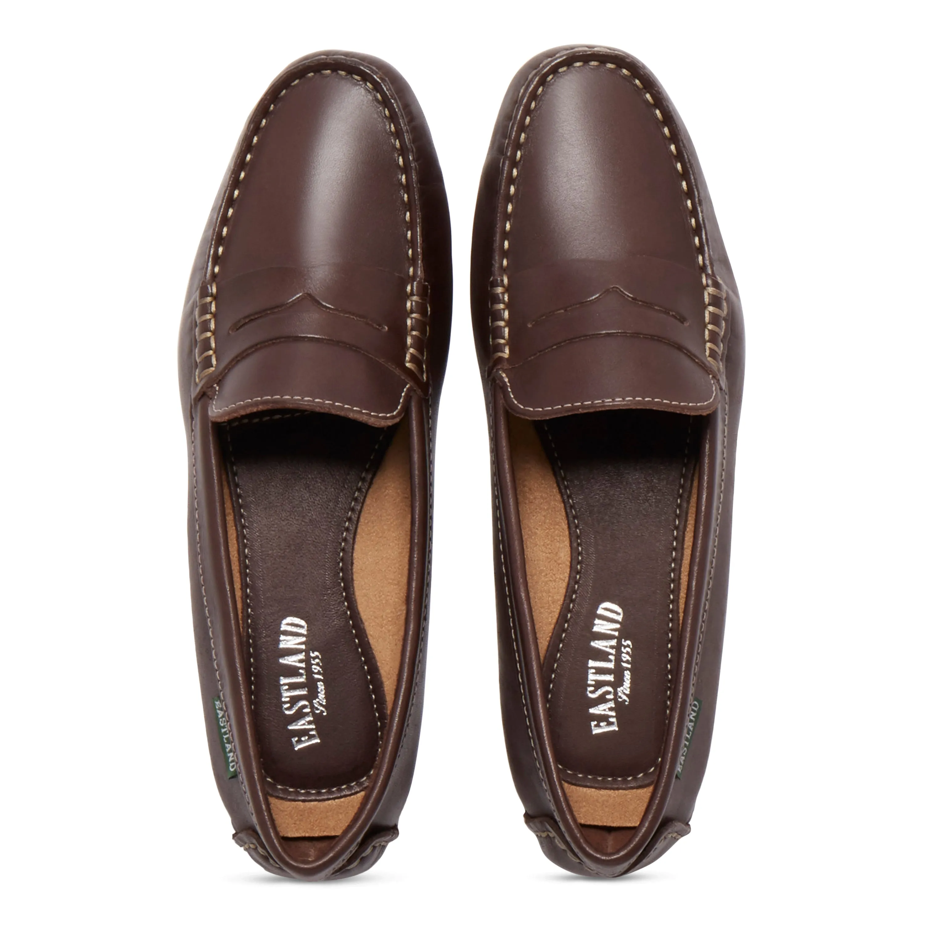 Women's Patricia Penny Loafer Driving Moc Brown